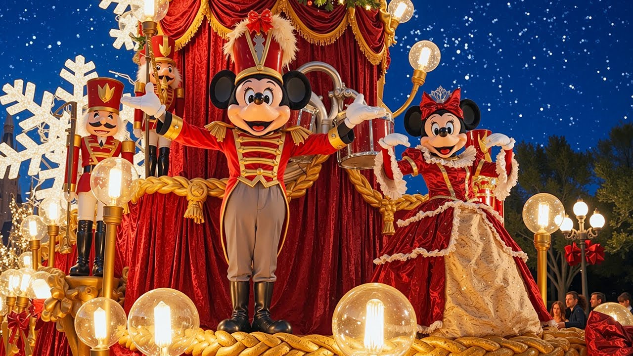 [4K] Disneyland Christmas 2025 🎅 Full Park Tour, Parade, Characters & Holiday Magic