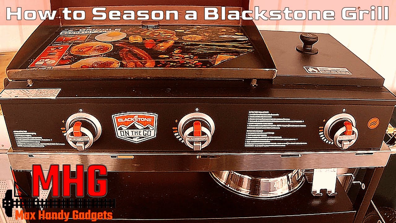 How to Season a Blackstone Combo Rangetop Grill Griddle