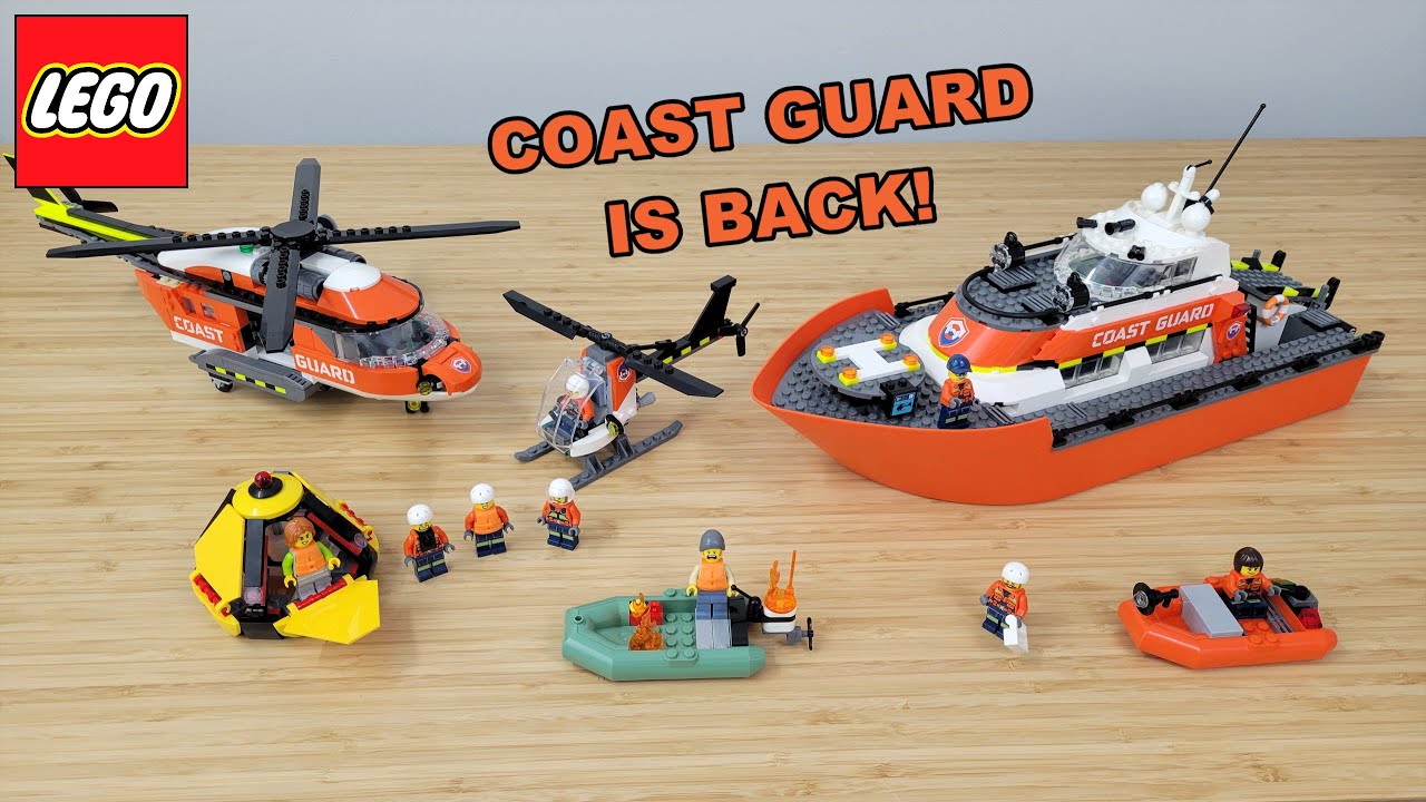 Новые наборы LEGO Береговая охрана 2026 года | Обзор и сравнение