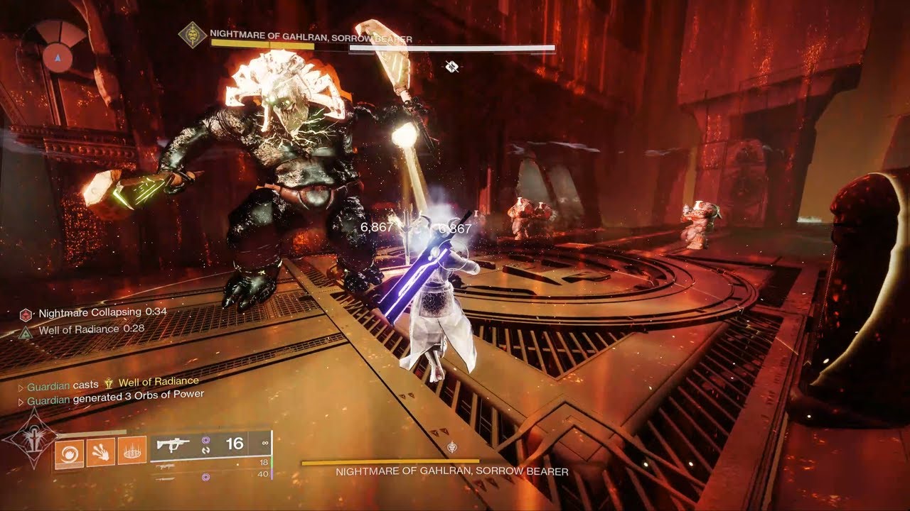 Solo Nightmare of Gahlran Boss Fight - New Duality Dungeon [Destiny 2]