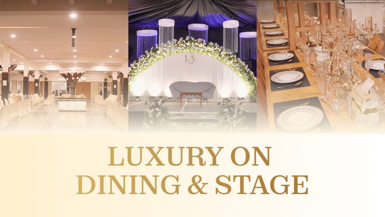 ARABIAN PREMIUM STAGE & DINING DECOR | COMBO OFFER PACKAGE |