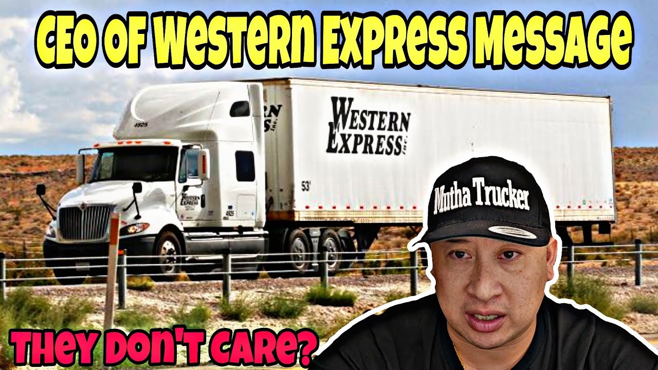 CEO Of Western Express & 3600 Truck Drivers Response 🤯 I'm Not Surprised