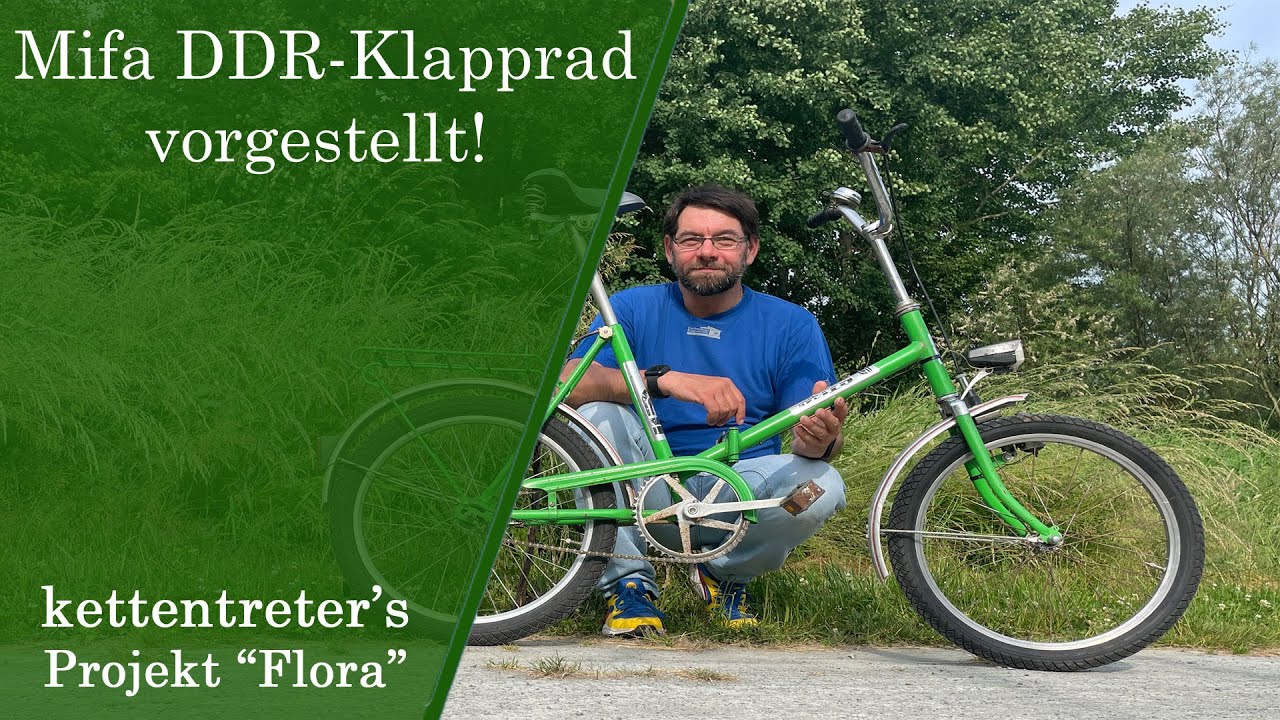 Mifa Minirad Klapprad DDR  - Unser Projekt 