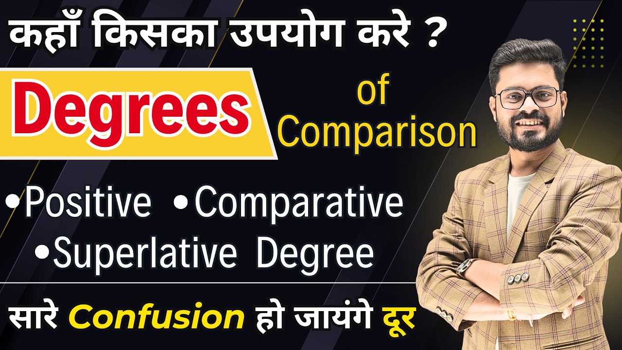 Degrees of Comparison in English | Positive Comparative & Superlative | English Speaking Practice