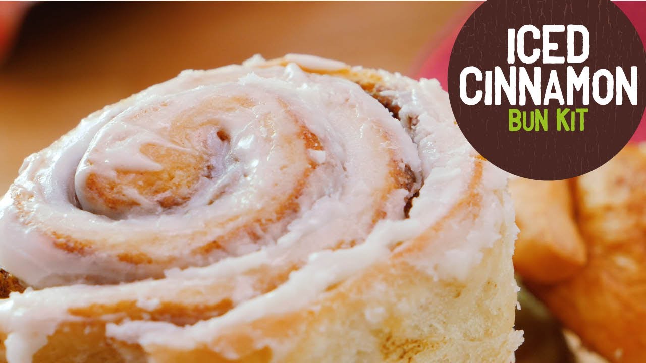 Iced Cinnamon Buns | Bakedin
