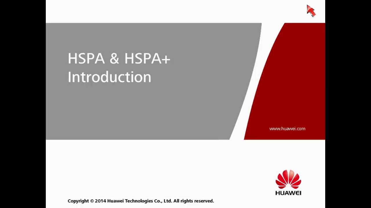 Вебинар 345G №3: ​ ​Технология HSDPA