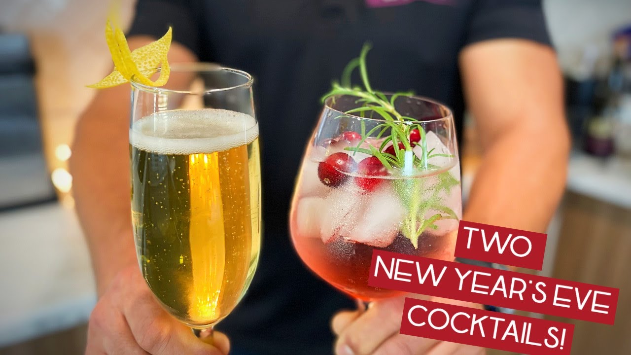 New Years Eve Cocktail Ideas || Featuring Gin and Grand Marnier! || Grand Royal cocktail
