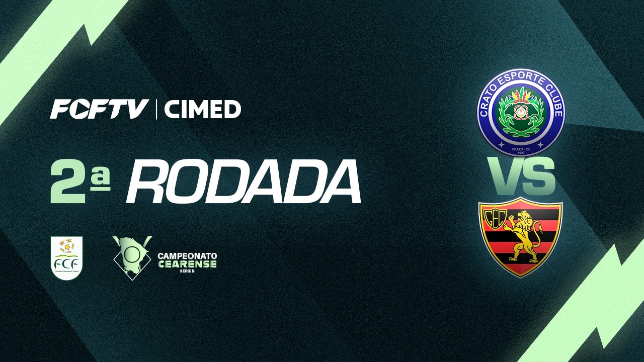 CEARENSE S&Eacute;RIE B - 2026 | 2&ordf; RODADA | CRATO X GUARANI(J) | 22/03/2026