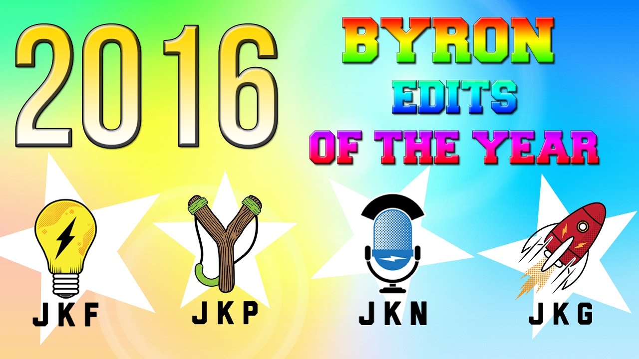 Top JK Edits Of 2016: Byron EDITtion (haha get it)