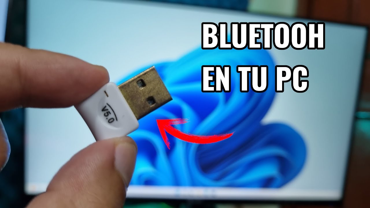 C&oacute;mo INSTALAR adaptador BLUETOOTH USB v5.0 en una PC con Windows 11/10