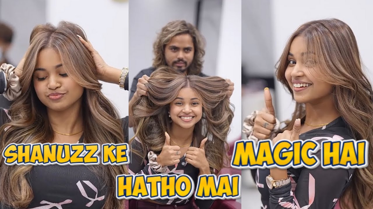 Shanuzz Ke Hatho Mai Magic Hai | Sona Dey | Shanuzz salon