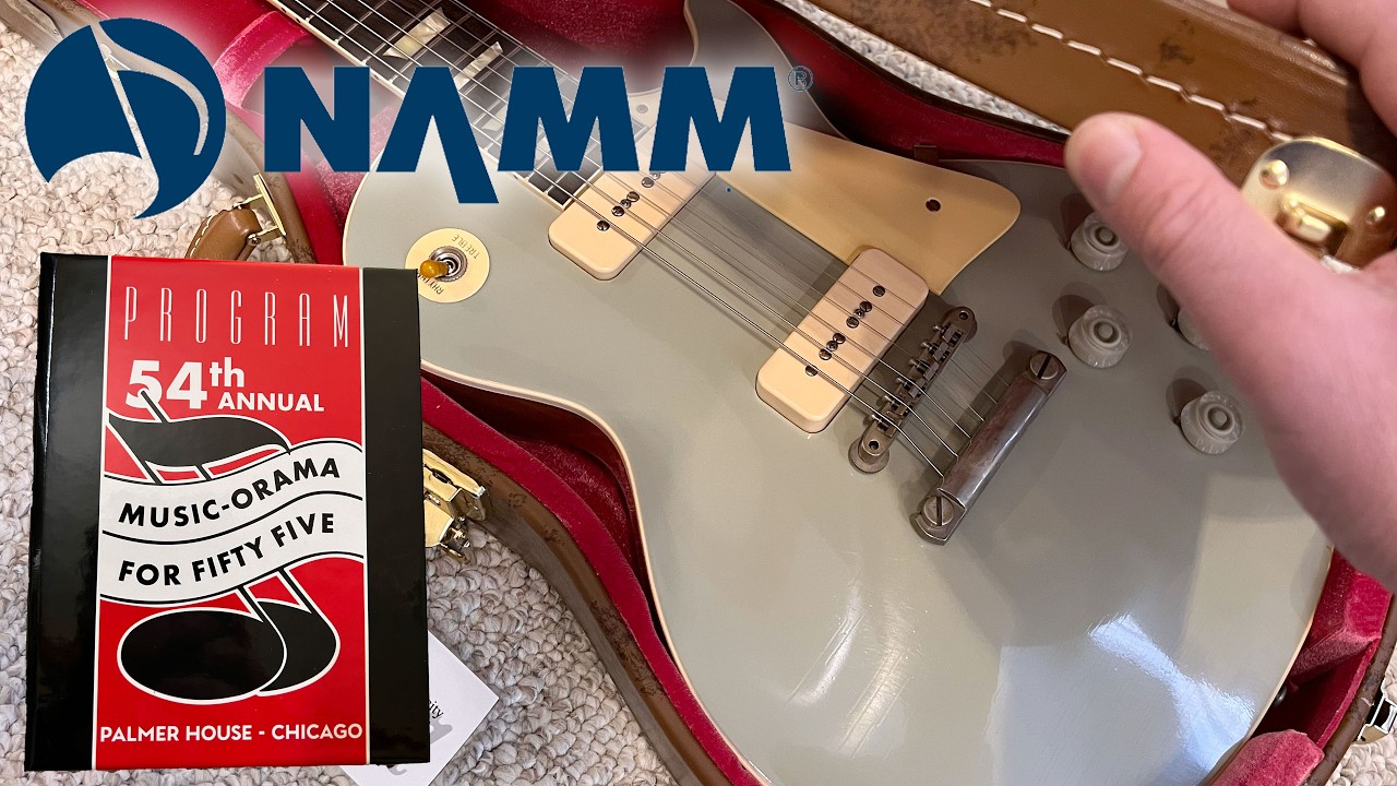 Gibson 1955 Les Paul Standard: 70th Anniversary NAMM Show Reissue (Platinum P90s!)