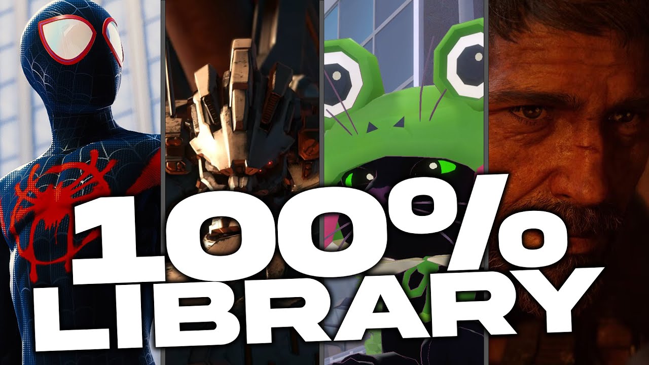 EVERY GAME I'VE 100% COMPLETED !! | Plasm's Manga