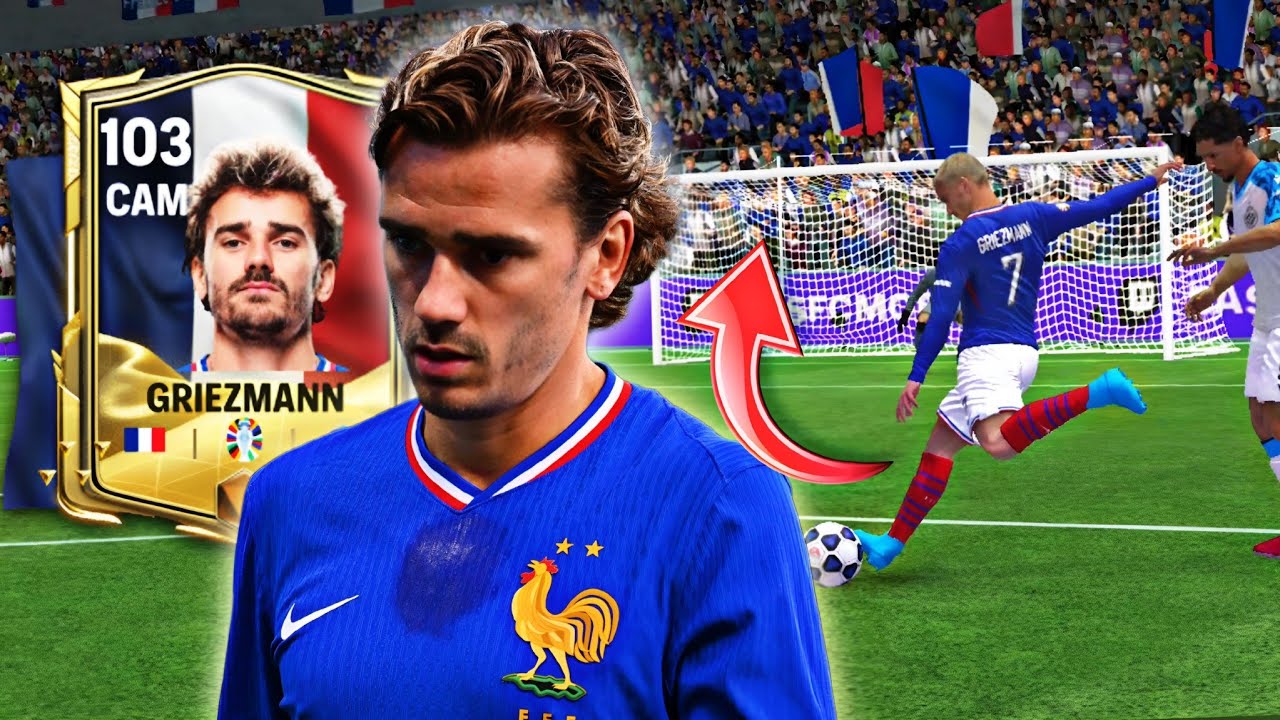 🇫🇷¡PROBÉ UNO DE MIS JUGADORES FAVORITOS en FC MOBILE! Griezmann Euro 98 al MÁXIMO!!