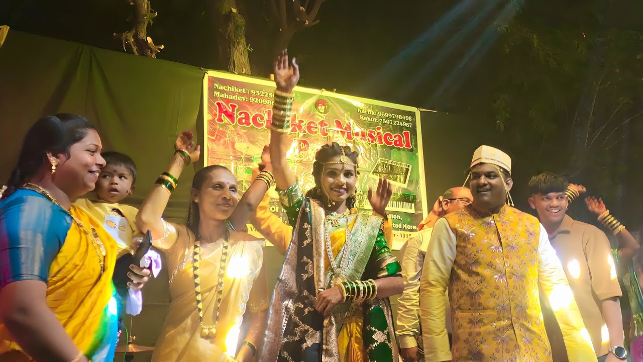 Nachiket Dj Musical Party 🔥 At Dahanu Kakradi Marriage Night Dance Video 2026