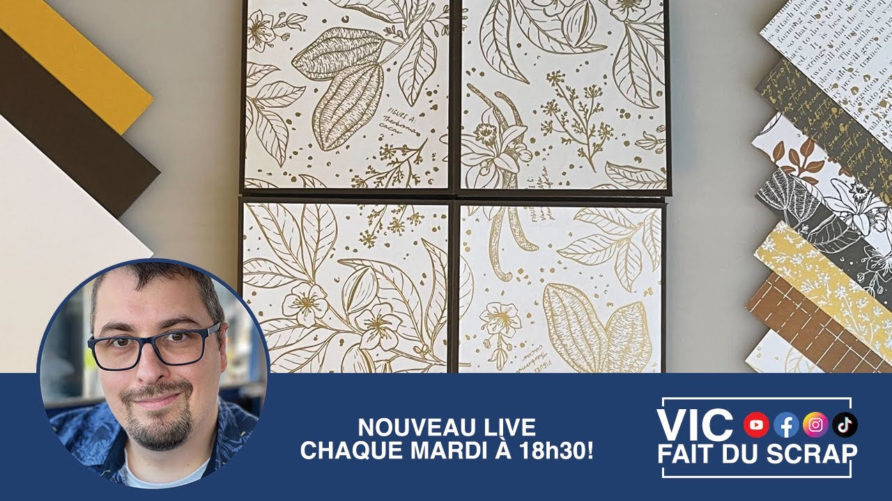 [Tuto Scrap] Carte Infinie qui se retourne encore et encore !