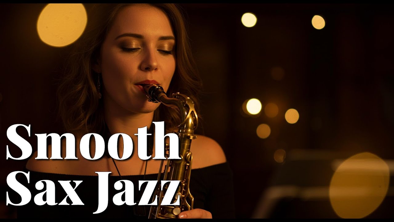 Smooth Saxophone Jazz Flow at Night – Chill Relax Music for Office Work, Study & Cozy Coffee