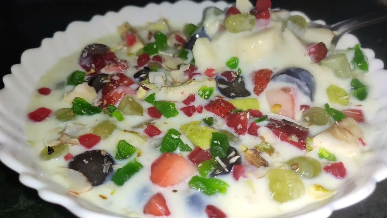 Holi Week Day 7FRUIT CUSTARD #recipe #schooltiffinbox #food #cooking #holispecial #easyrecipe