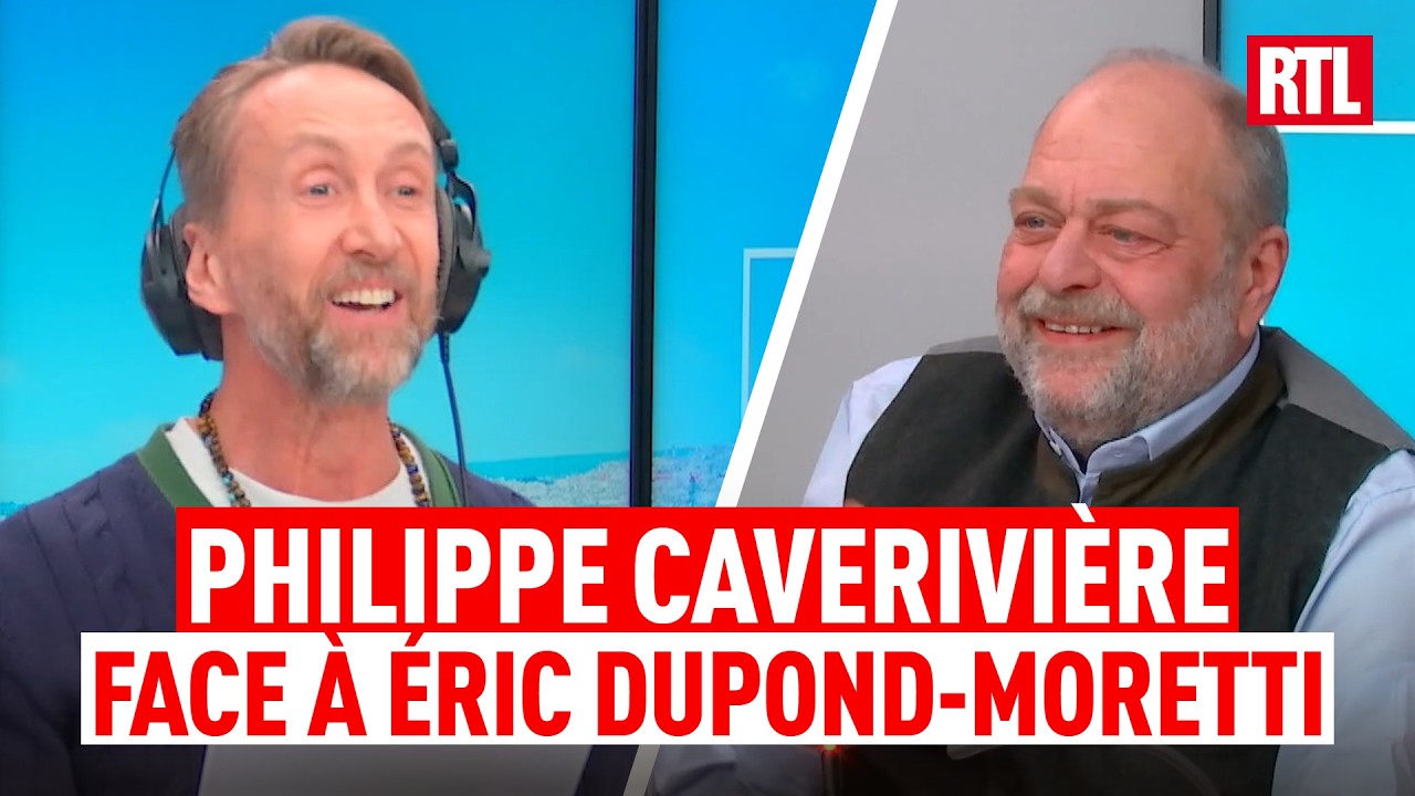 Philippe Caverivière face à Éric Dupond-Moretti 🤣