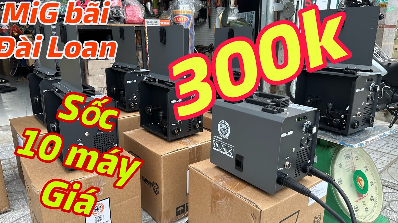 🔴🔴🔴máy hàn MiG bãi đài Loan 1 kg về hàng ít giá nát cho ngày 28.08 bao ship tặng đống quà quá đã