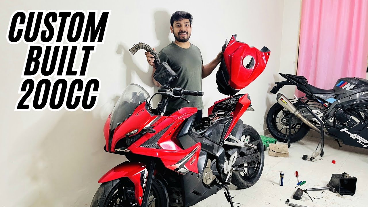 Building Fastest Custom 200cc Motorcycle to achieve 170Km/Hr!!