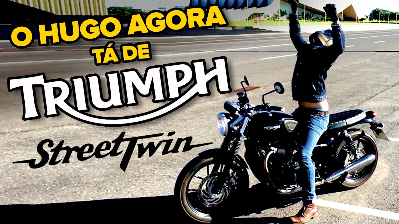 NOVA MOTO DO HUGO (TRIUMPH STREET TWIN) - MOTORAMA #73