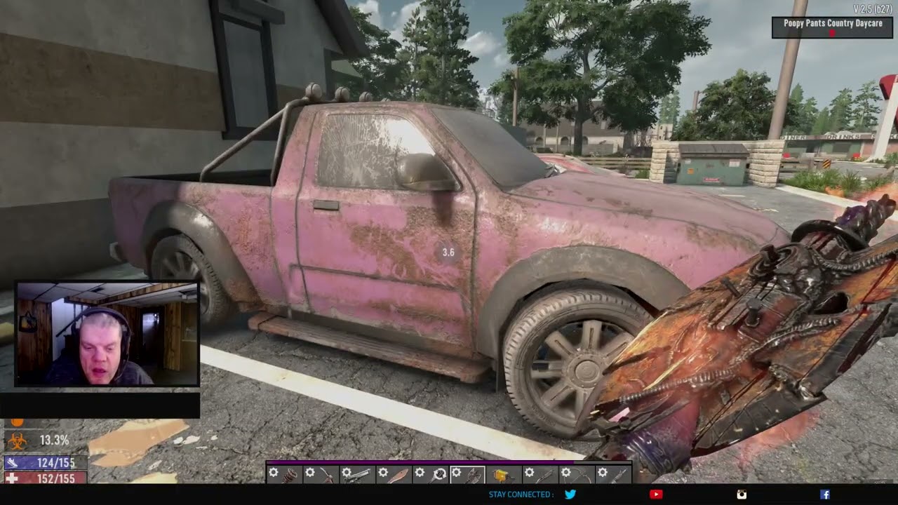 WedgeBob Plays 7 Days to Die - Version 2.5 - PreGen6K Journeys - Day 49 - Horde Night