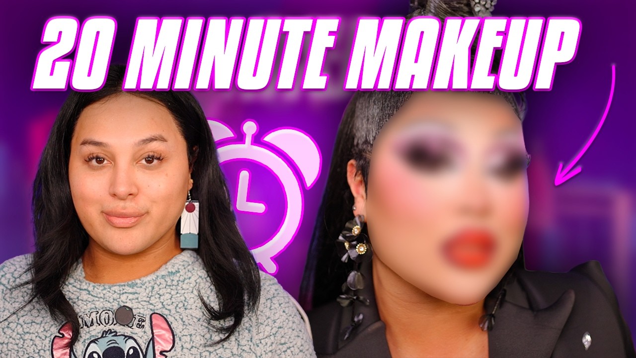 20 MINUTE MAKEUP CHALLENGE?! | Morphine Love Dion
