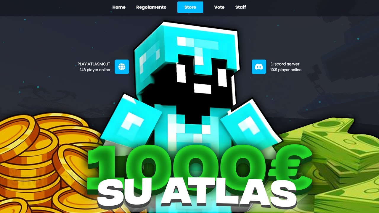 HO SHOPPATO 1000€ SUL BOXPVP DI ATLASMC!!