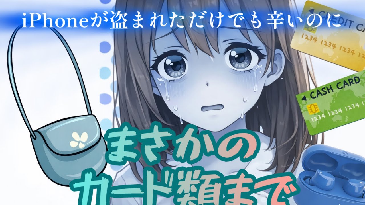 🔥 置き配できる日本なのにwまさかの盗難に逢う🫠クレカ、キャッシュカードなど大事なもの消えた...
