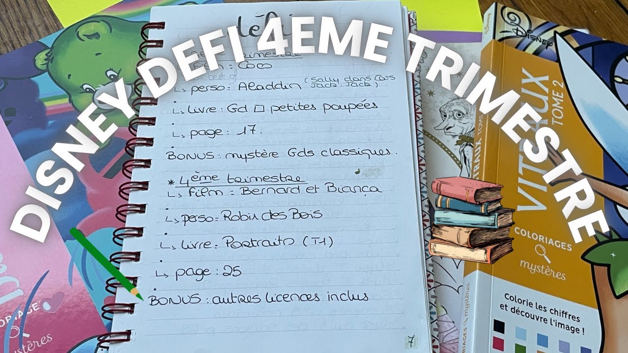 Disney défi 4ème trimestre 