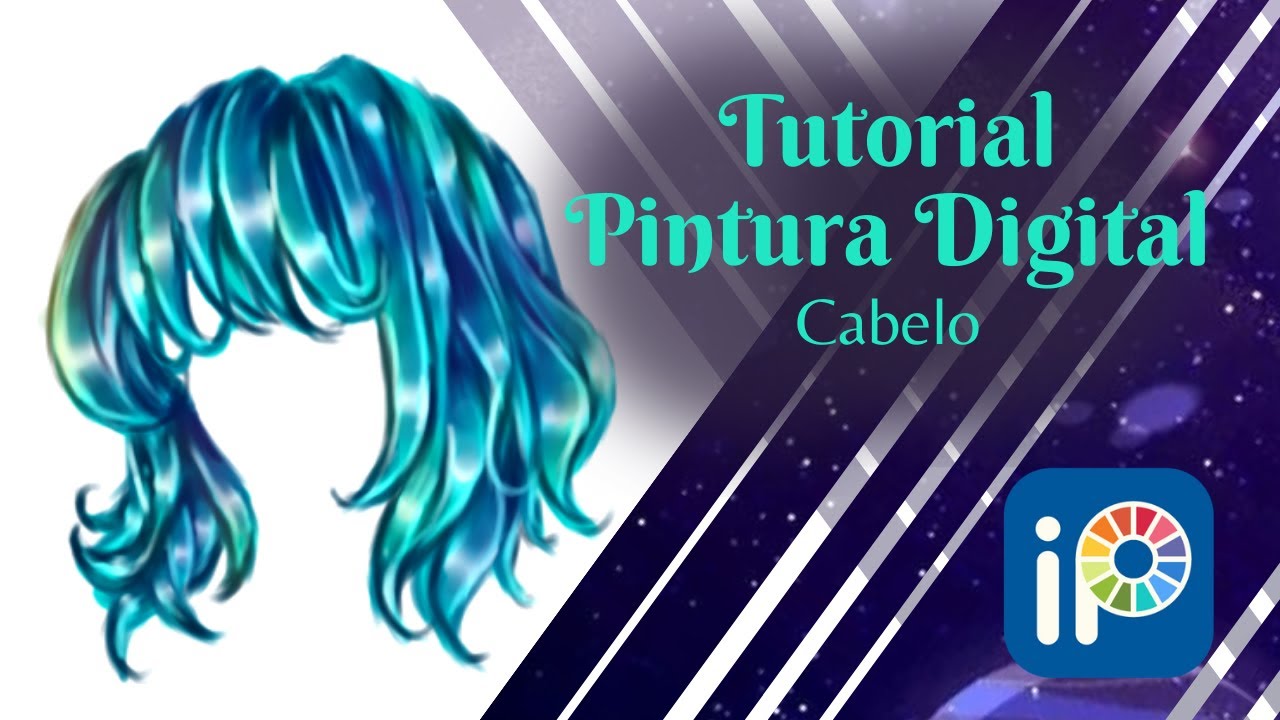 COMO PINTAR CABELO DE ANIME - TUTORIAL + DICAS - Ibis Paint - Desenho Digital