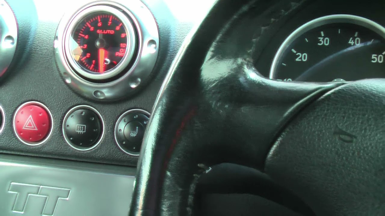 How to install Boost, Oil Pressure and Oil Temperature Gauges on Mk1 Audi TT