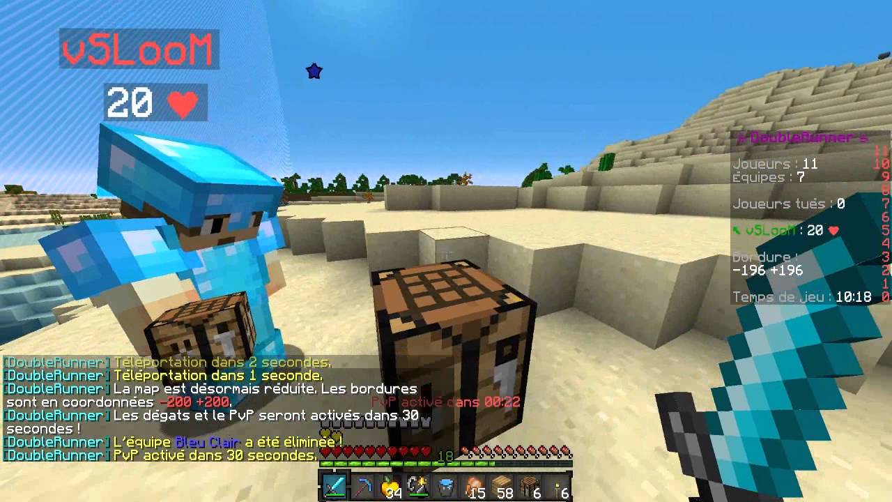 يو اتش سي : نجرب دبل رنر ! - Minecraft : Double Runner