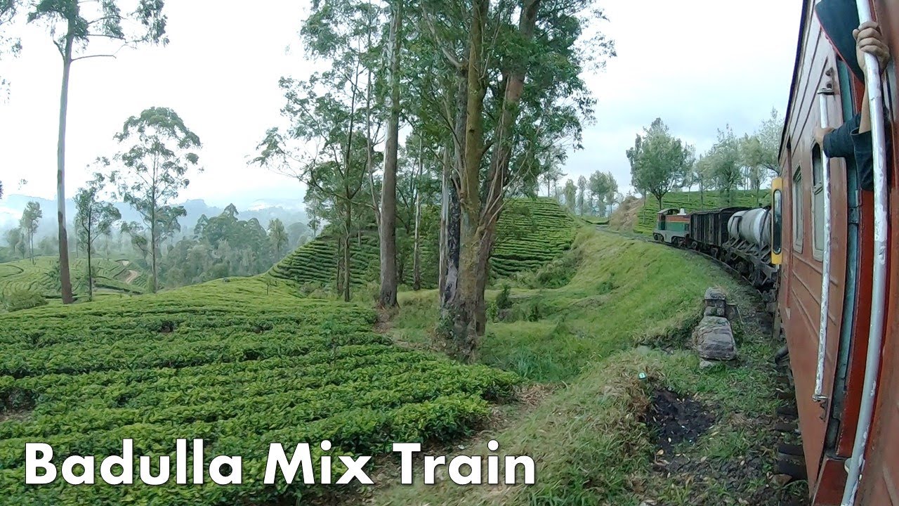 BADULLA - KANDY Mixed Train Journey Part 03 ( last ) Sri Lanka Railway