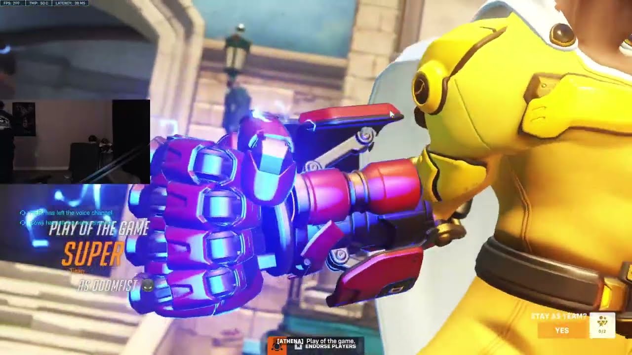 POTG! SUPER DOOMFIST GAMEPLAY OVERWATCH 2 SEASON 8 TOP 500