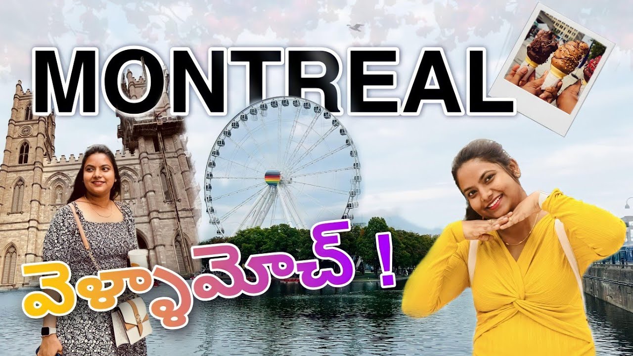Toronto To Montreal Vlog!! 3 Days in Montreal! Nikitha Vinodham in Canada
