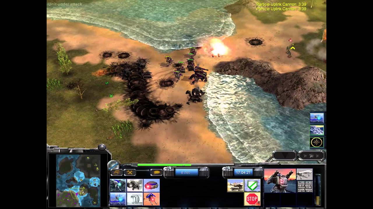 Let's play C&C Generals Contra 008 Challenge E06 Robots VS Super Weapon