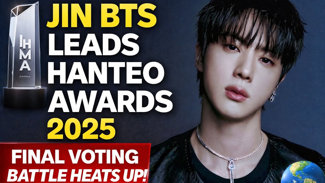 Джин из BTS лидирует в номинациях на премию Hanteo Music Awards 2025, поскольку голосование фанатов