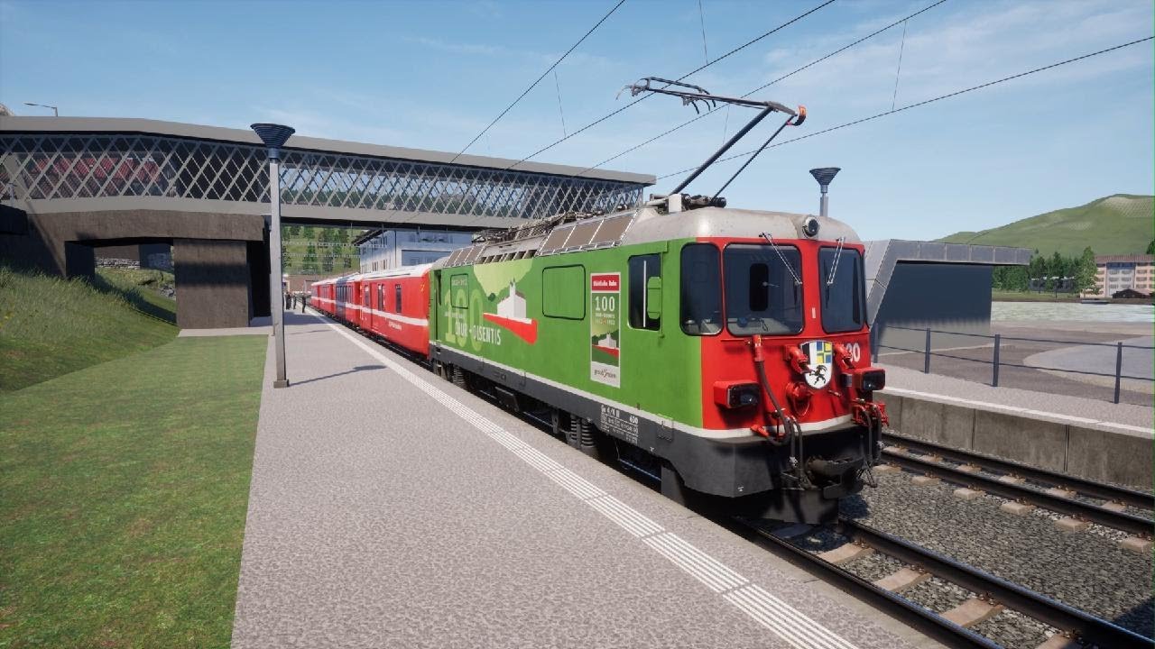 Train Sim World 5 Arosabahn PS5 Gameplay