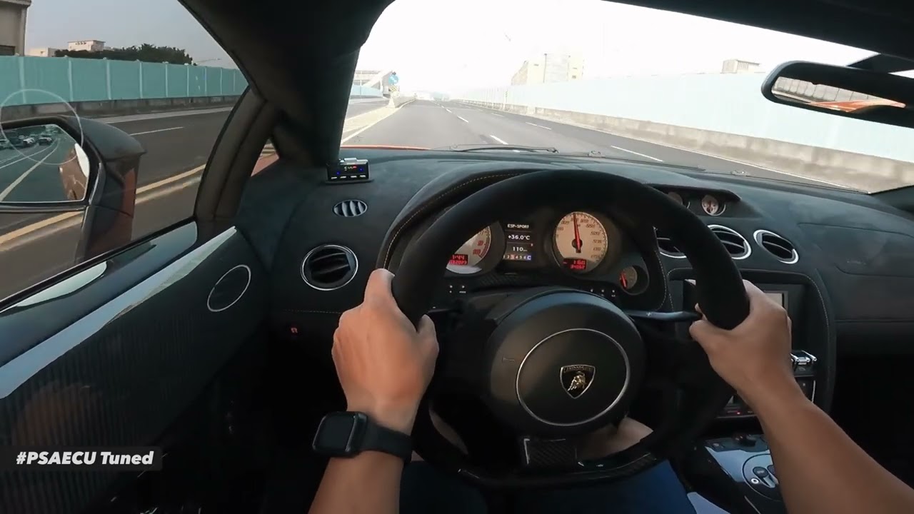 Lamborghini Gallardo LP570-4 Superleggera 5.2L V10 / #PSAECU Tuned