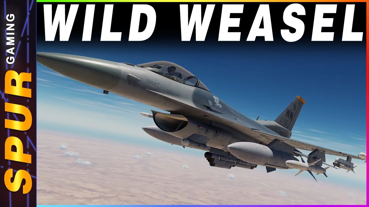 Wild Weasel Action Over Syria: F-16C DCS PVE Multiplayer Server