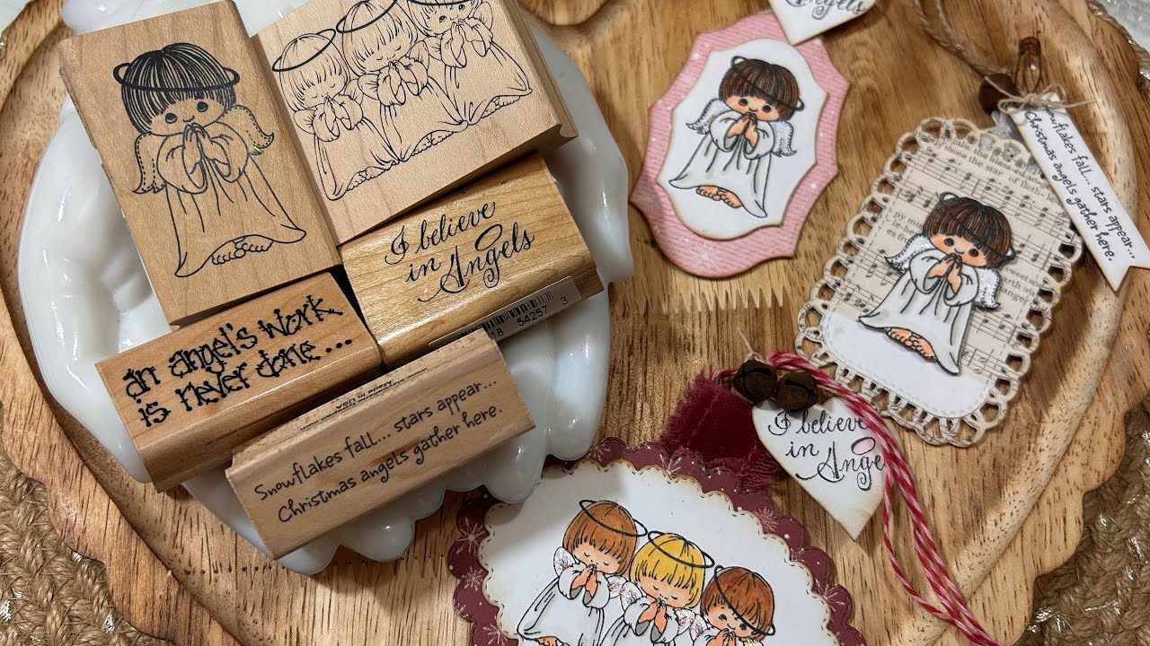 2crafters1design: ANGEL и Happy Mail от Вики ❤️