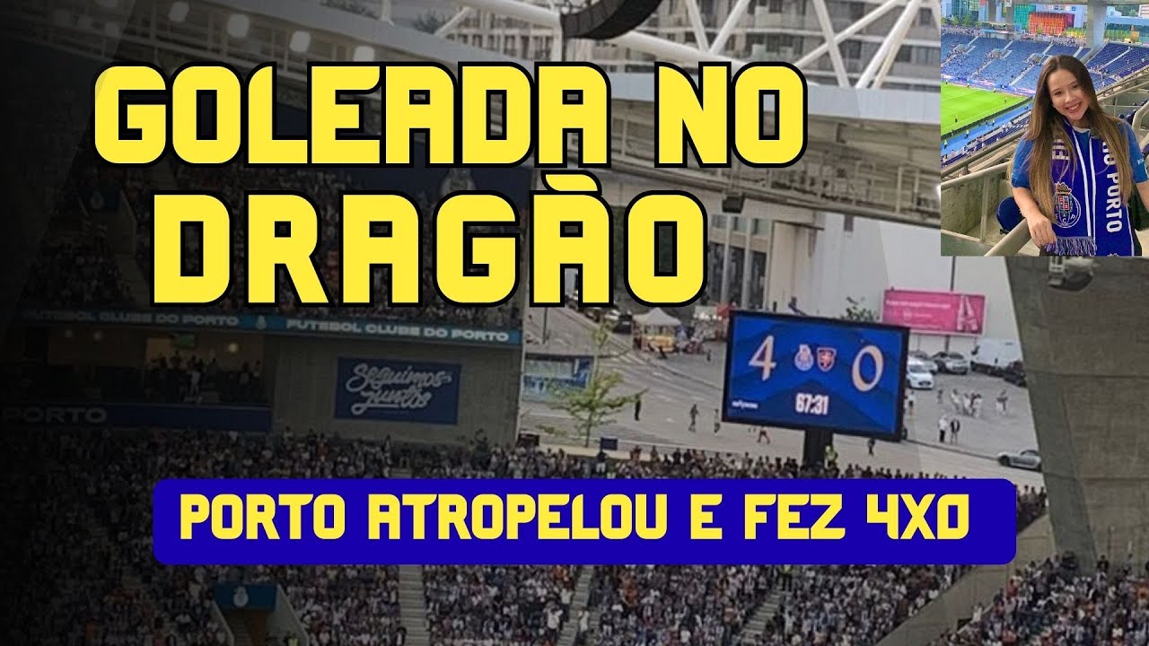 GOLEADA NO DRAGÃO! | VLOG DA NOITE MÁGICA DO PORTO CONTRA O CASA PIA!