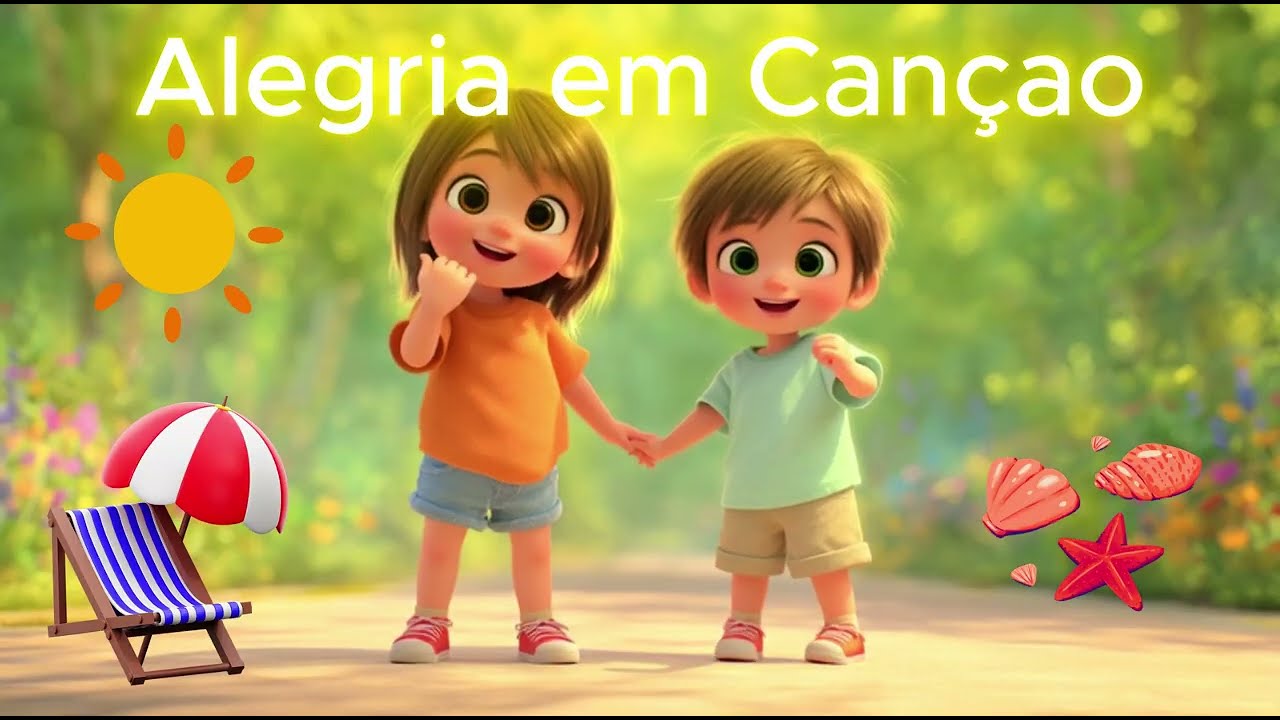 🏖️ Praia com Gigi 🌊✨ | Música Infantil Divertida, Aprendendo e Brincando no Verão!