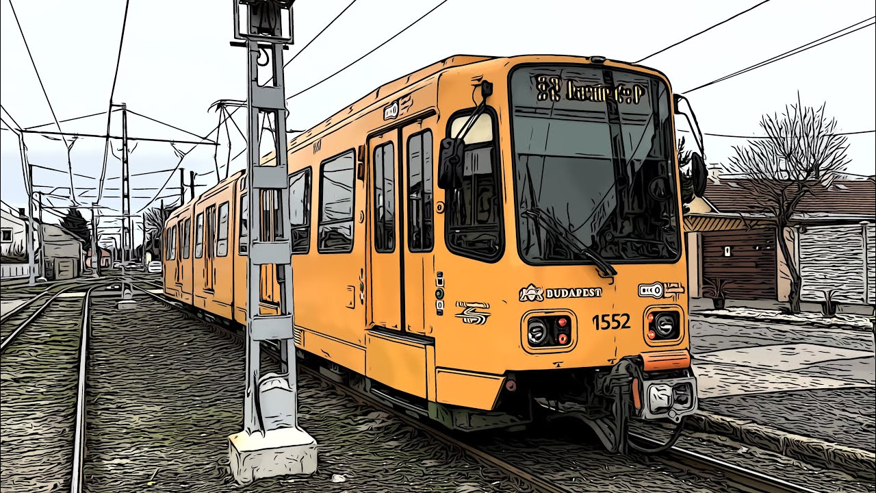 52-es villamos: Egy teljes forduló 🚃 (4K60)