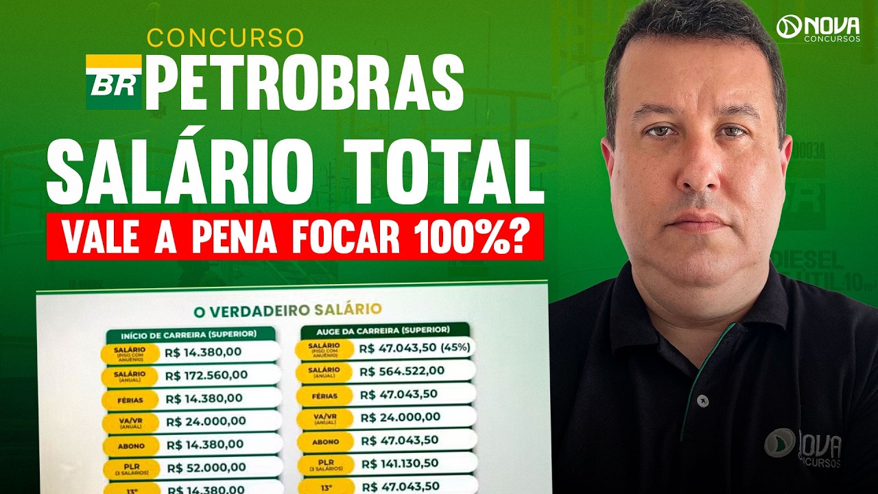 CONCURSO Petrobras 2026 | Sal&aacute;rio, Benef&iacute;cios e Carreira!🚨