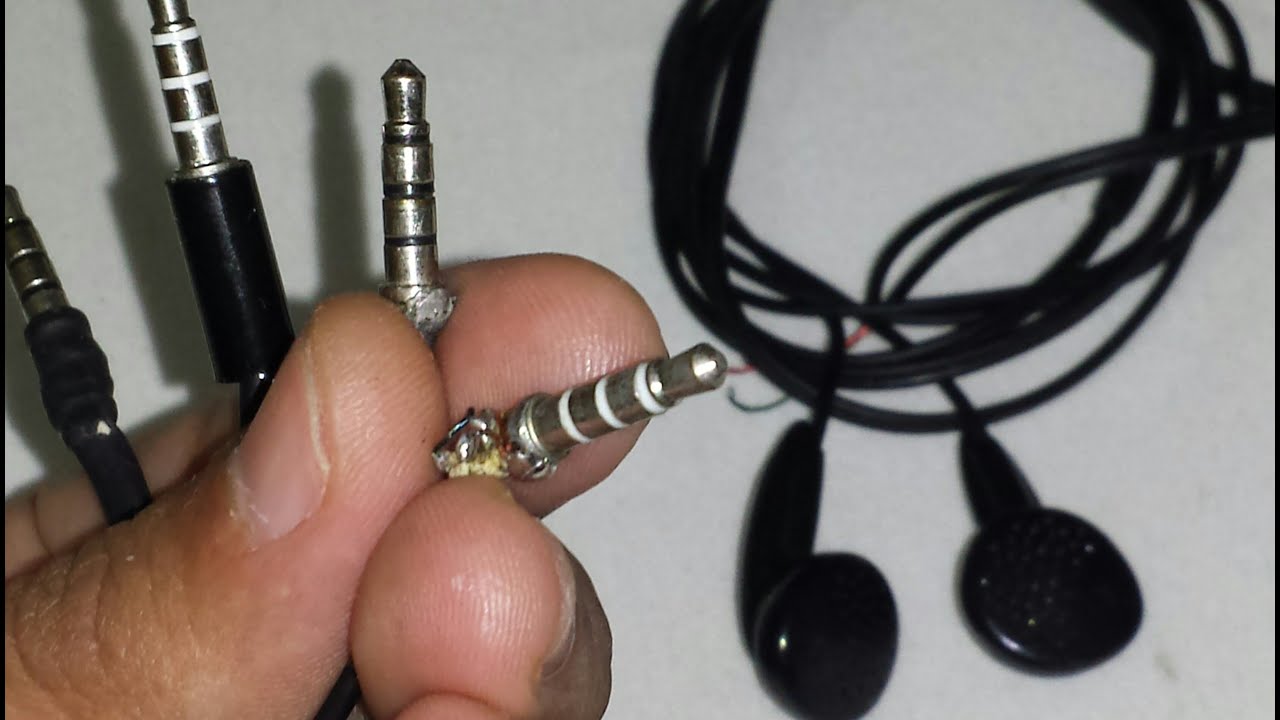 Consertar fone de ouvido mudando plug de p1 para p3