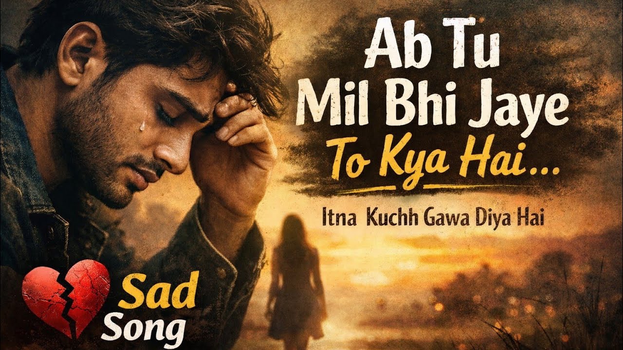 Ab Tu Mil Bhi Jaye To Kya Hai 💔 | Itna Kuch Gawa Diya Hai | Heartbreak Hindi Sad Song 2026 | Lyrics