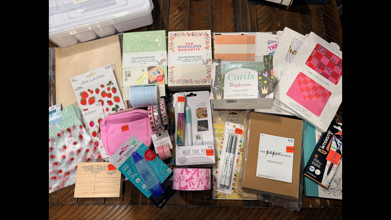 Покупки для рукоделия: Hobby Lobby, Ollie's, Target и Ranger Ink — столько классных вещей!